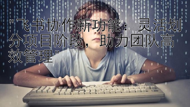 飞书协作新功能：灵活划分项目阶段，助力团队高效管理